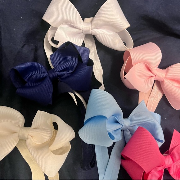 etsy Other - Multiple color handmade baby headband bows! 
I  paid 7.50 per handmade bow!